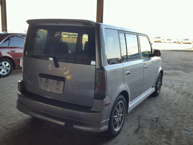 JTLKT324864031035 - 2006 TOYOTA SCION XB Gümüş foto 4