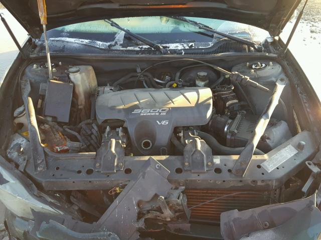 2G2WP522X41156949 - 2004 PONTIAC GRAND PRIX GREEN photo 7