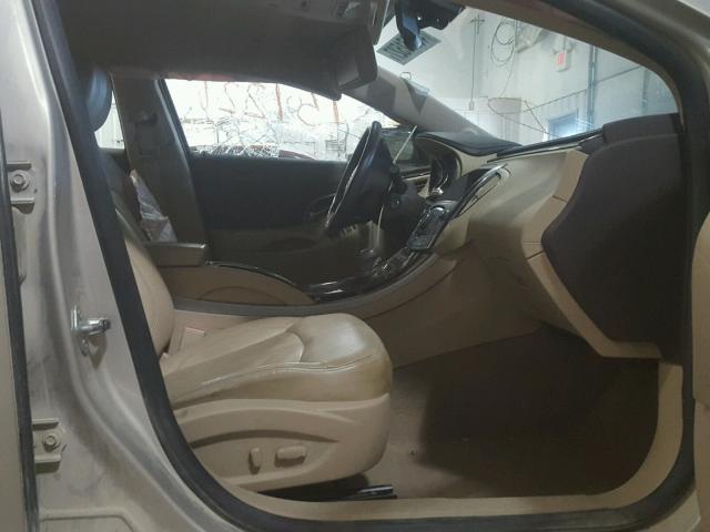 1G4GC5ED1BF257534 - 2011 BUICK LACROSSE C GOLD photo 5