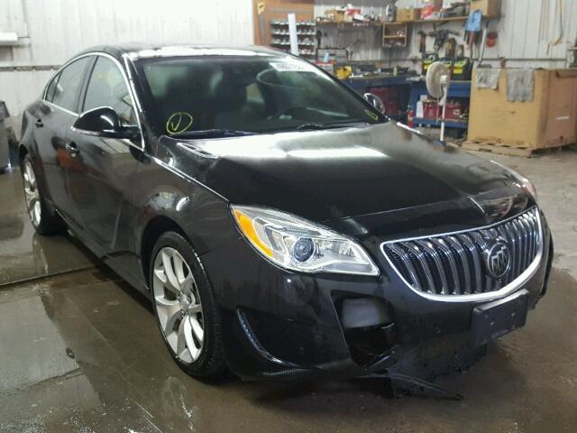 2G4GU5GX8G9110695 - 2016 BUICK REGAL GS BLACK photo 1