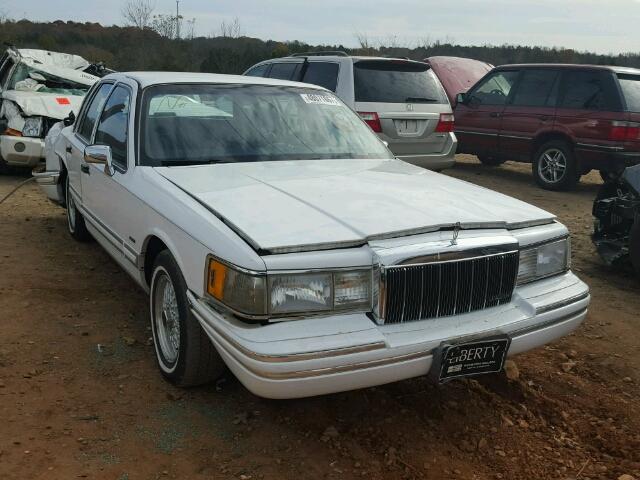 1LNLM81W6NY709846 - 1992 LINCOLN TOWN CAR E WHITE photo 1