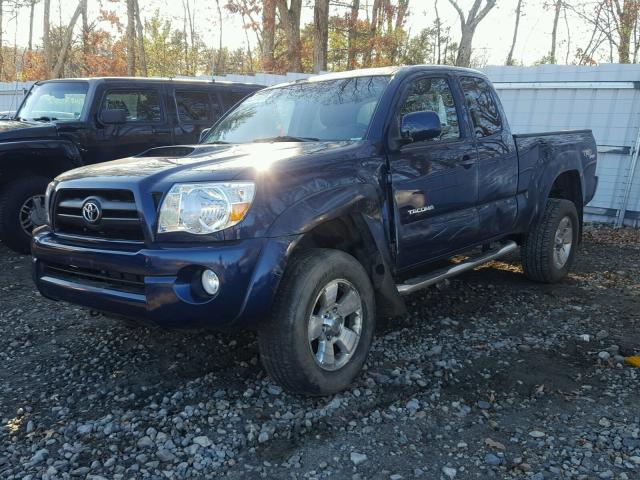 5TEUU42N48Z518341 - 2008 TOYOTA TACOMA ACC BLUE photo 2