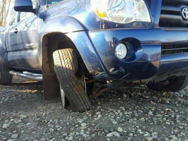 5TEUU42N48Z518341 - 2008 TOYOTA TACOMA ACC BLUE photo 9