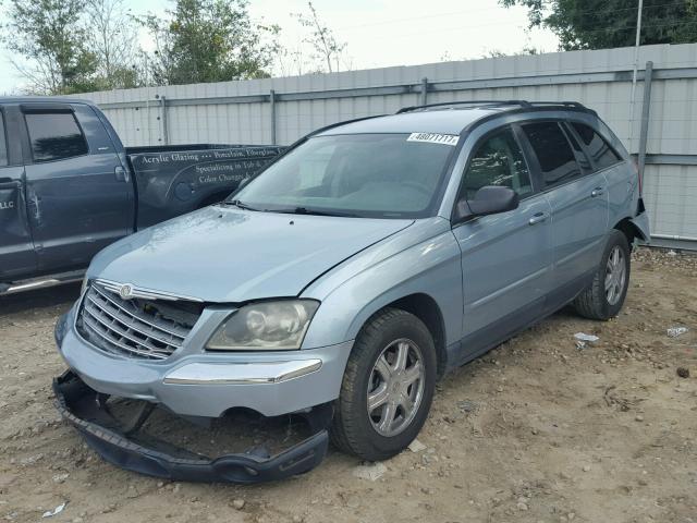 2C8GM68484R513827 - 2004 CHRYSLER PACIFICA BLUE photo 2