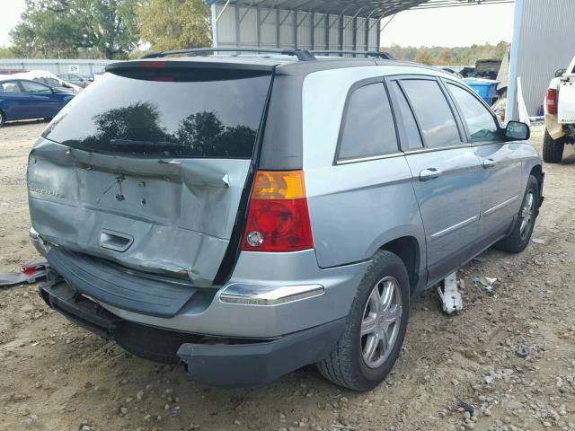 2C8GM68484R513827 - 2004 CHRYSLER PACIFICA BLUE photo 4