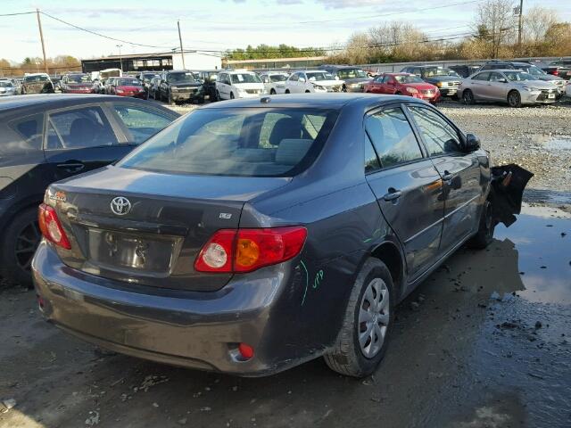 JTDBL40E29J025699 - 2009 TOYOTA COROLLA BA CHARCOAL photo 4