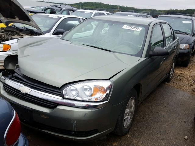 1G1ZT52875F144088 - 2005 CHEVROLET MALIBU LS Yaşıl foto 2