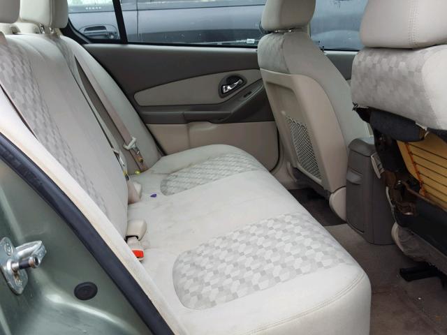 1G1ZT52875F144088 - 2005 CHEVROLET MALIBU LS Yaşıl foto 6