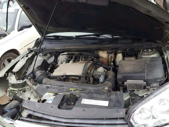 1G1ZT52875F144088 - 2005 CHEVROLET MALIBU LS Yaşıl foto 7