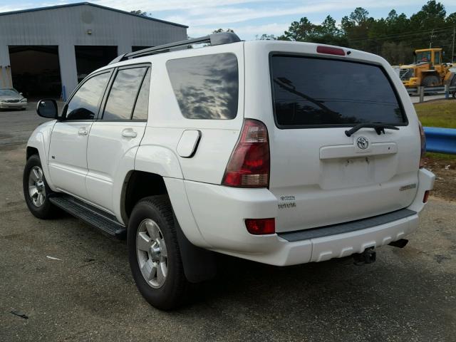 JTEZU14R250043977 - 2005 TOYOTA 4RUNNER SR WHITE photo 3