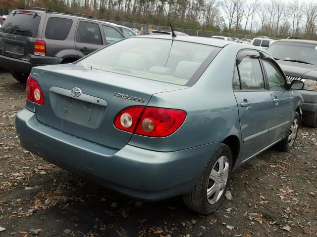 2T1BR32E67C736515 - 2007 TOYOTA COROLLA CE GREEN photo 4