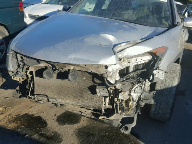 1HGCP26758A021748 - 2008 HONDA ACCORD EX SILVER photo 9