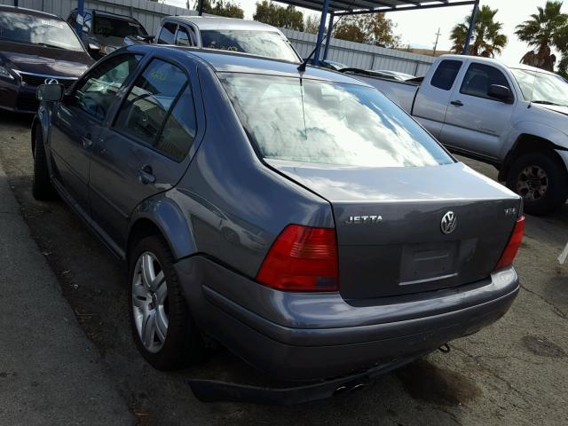 3VWTH69M43M048288 - 2003 VOLKSWAGEN JETTA GLX GRAY photo 3