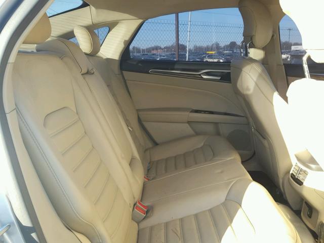 3FA6P0HD2ER253766 - 2014 FORD FUSION SE SILVER photo 6