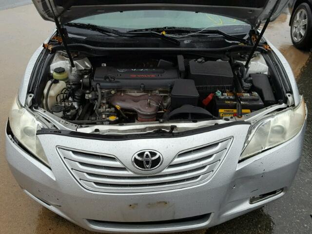 4T1BE46K59U275066 - 2009 TOYOTA CAMRY BASE SILVER photo 7