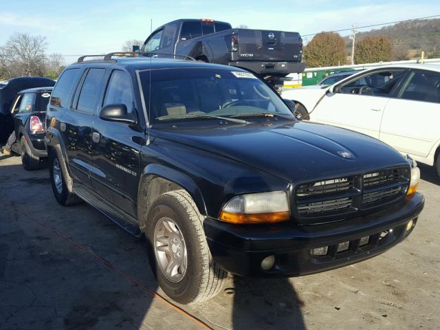 1B4HR28N51F513115 - 2001 DODGE DURANGO BLACK photo 1