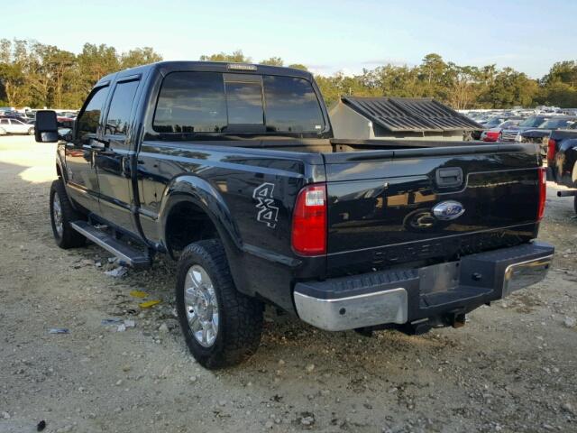 1FT8W3BT9FEC87439 - 2015 FORD F350 SUPER BLACK photo 3