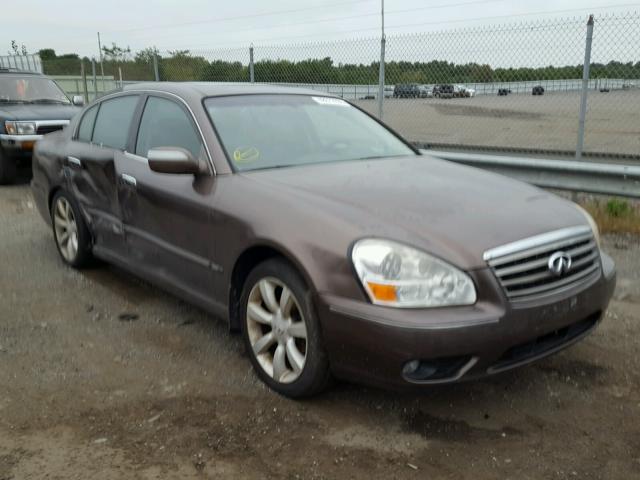 JNKBF01A05M101780 - 2005 INFINITI Q45 BROWN photo 1