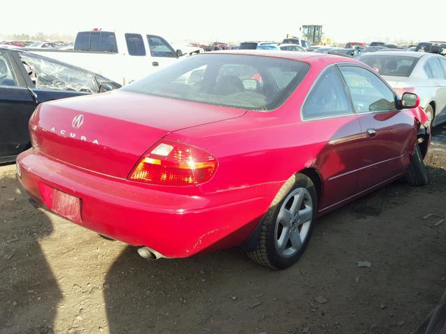 19UYA42671A032451 - 2001 ACURA 3.2CL TYPE RED photo 4