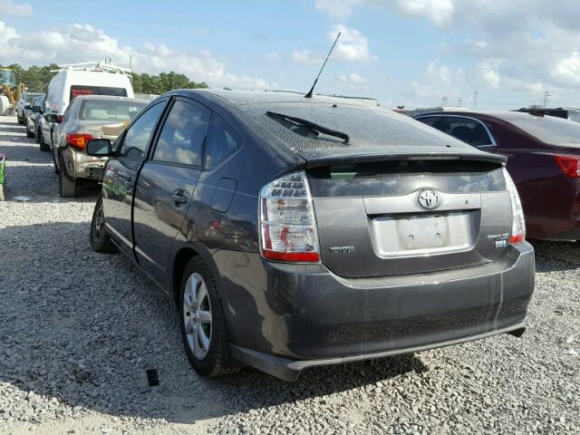 JTDKB20U683448383 - 2008 TOYOTA PRIUS CHARCOAL photo 3