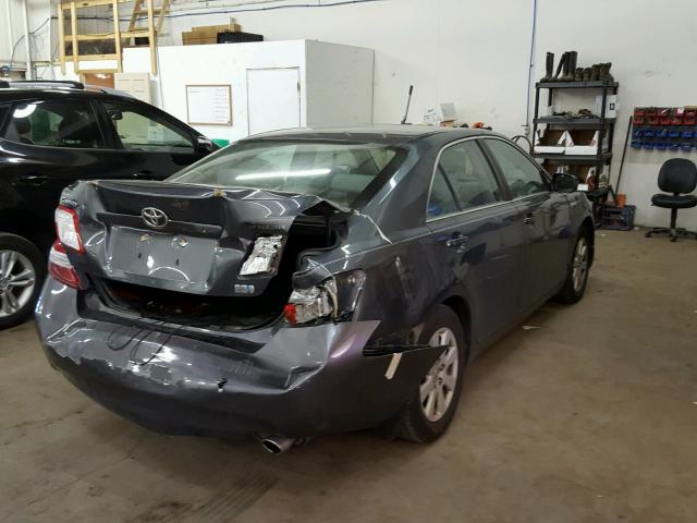 4T1BB46K67U009254 - 2007 TOYOTA CAMRY NEW GRAY photo 4