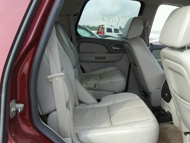 1GNFK13098J253210 - 2008 CHEVROLET TAHOE K150 MAROON photo 6