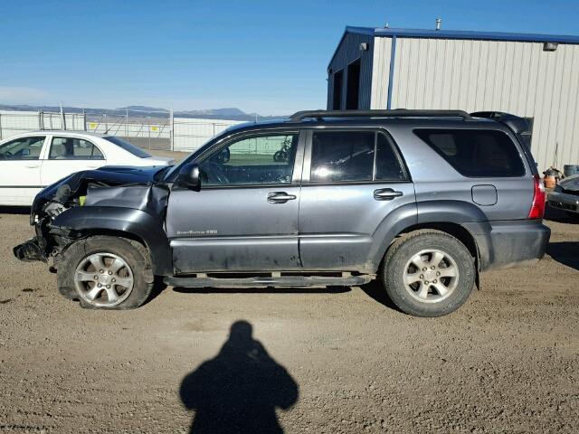 JTEBU14RX60092363 - 2006 TOYOTA 4RUNNER SR BLUE photo 9