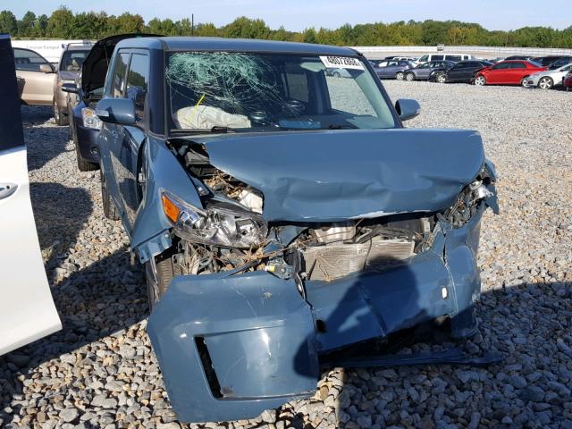 JTLKE50E781041593 - 2008 TOYOTA SCION XB ლურჯი ფოტო 1