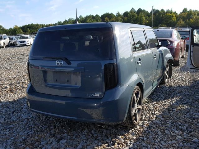 JTLKE50E781041593 - 2008 TOYOTA SCION XB ლურჯი ფოტო 4
