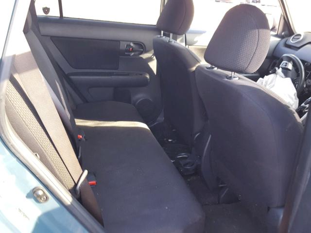JTLKE50E781041593 - 2008 TOYOTA SCION XB ლურჯი ფოტო 6