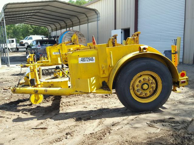 4321 - 1978 TRAIL KING CABLE REEL YELLOW photo 10