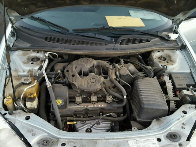 1C3AL46TX3N557286 - 2003 CHRYSLER SEBRING LX BLUE photo 7