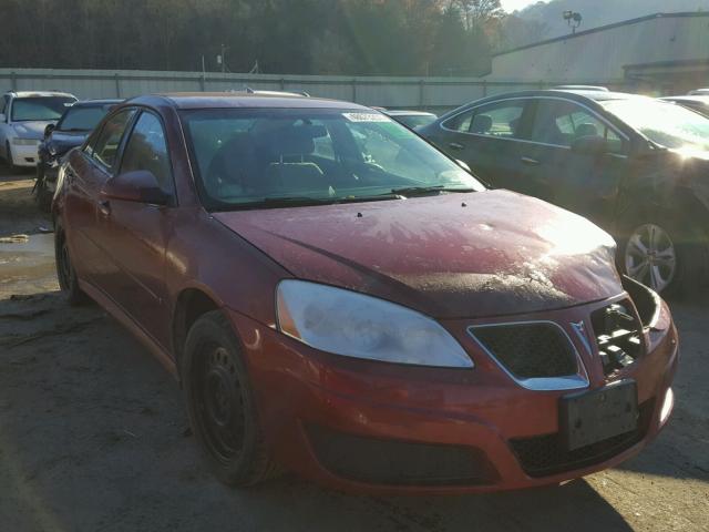 1G2ZJ57B894262769 - 2009 PONTIAC G6 MAROON photo 1