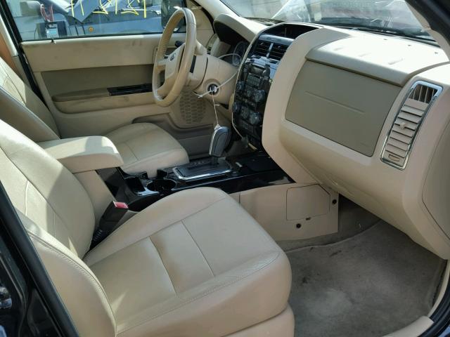 1FMCU0E70BKB77268 - 2011 FORD ESCAPE LIM BLACK photo 5