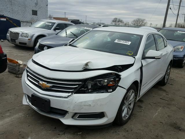 2G1105SA7G9179704 - 2016 CHEVROLET IMPALA LT WHITE photo 2