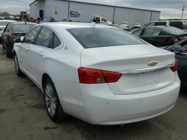 2G1105SA7G9179704 - 2016 CHEVROLET IMPALA LT WHITE photo 3