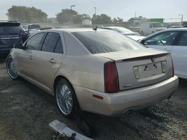 1G6DC67A860157541 - 2006 CADILLAC STS GOLD photo 3