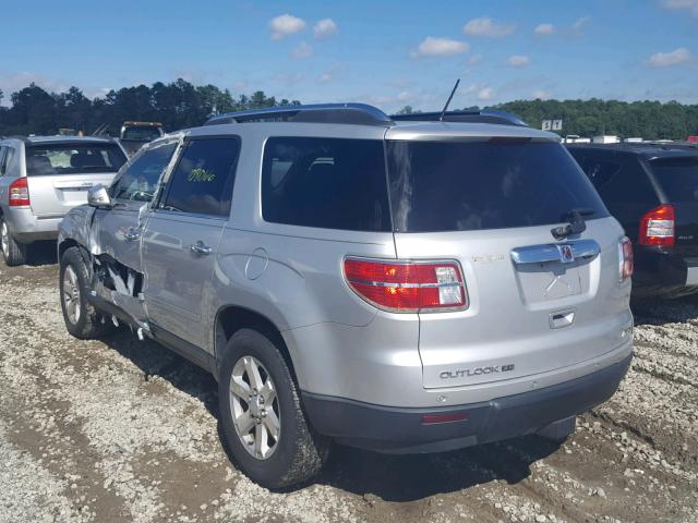 5GZEV23D59J115944 - 2009 SATURN OUTLOOK XR 银色 照片 3