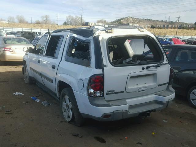 1GNET16S826132457 - 2002 CHEVROLET TRAILBLAZE WHITE photo 3