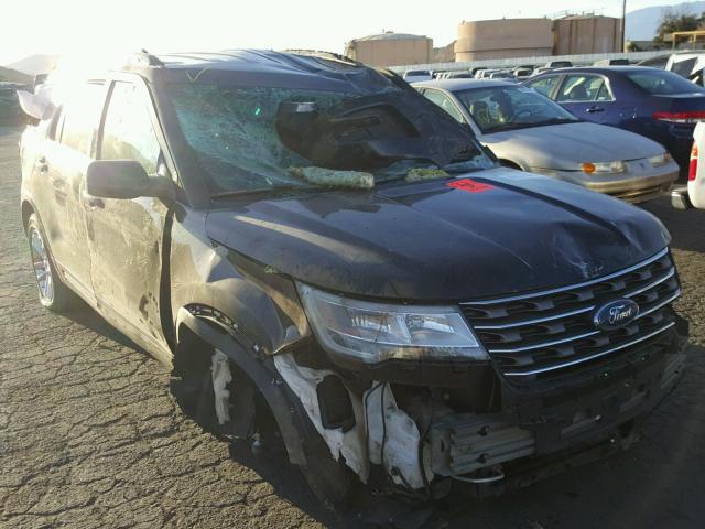 1FM5K7B81HGA61514 - 2017 FORD EXPLORER BLACK photo 1