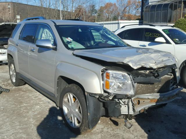 2CTFLXEC4B6458068 - 2011 GMC TERRAIN SL BEIGE photo 1