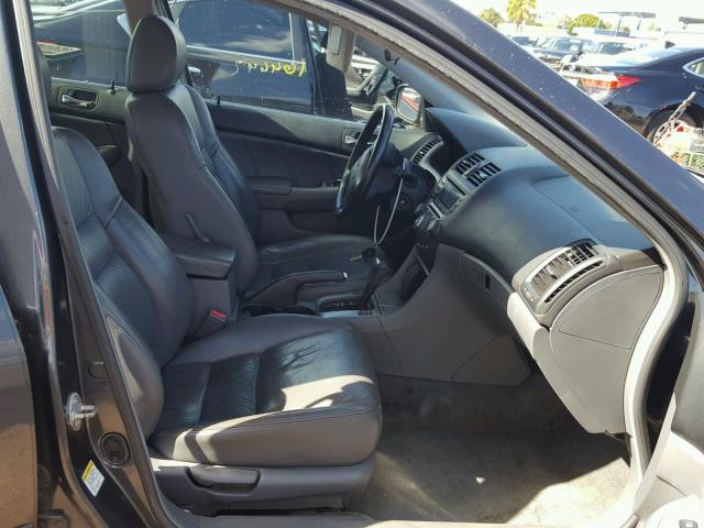 1HGCM56875A039893 - 2005 HONDA ACCORD EX 灰色 照片 5