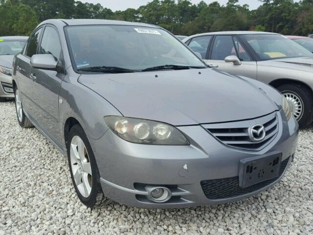 JM1BK323141102385 - 2004 MAZDA 3 S SILVER photo 1