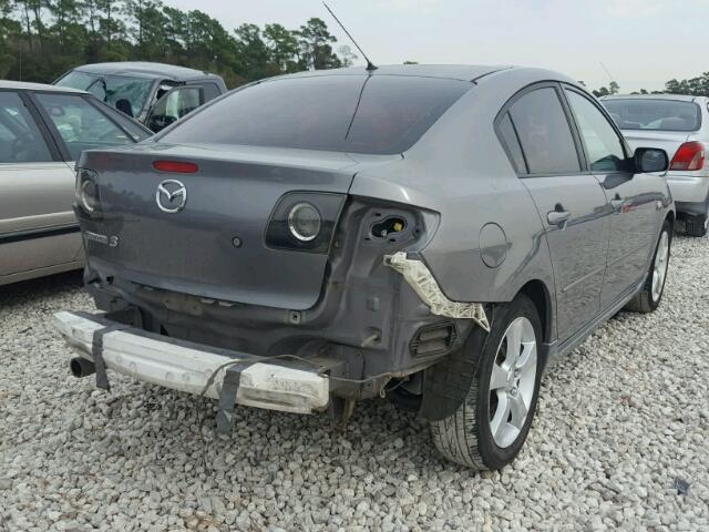 JM1BK323141102385 - 2004 MAZDA 3 S SILVER photo 4