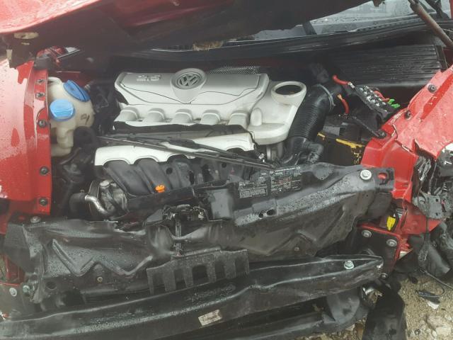 3VWRF31Y87M408441 - 2007 VOLKSWAGEN NEW BEETLE 红色 照片 7