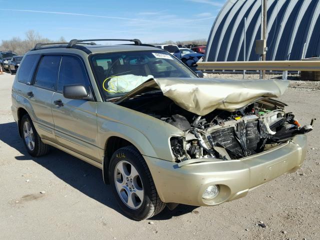 JF1SG65673H751368 - 2003 SUBARU FORESTER 2 GOLD photo 1