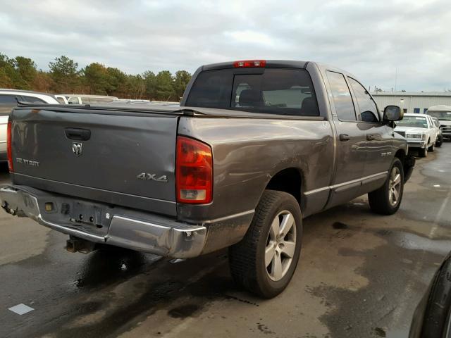 1D7HU18ZX2J185385 - 2002 DODGE RAM 1500 GRAY photo 4