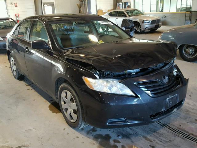 4T1BE46K58U219739 - 2008 TOYOTA CAMRY CE BLACK photo 1