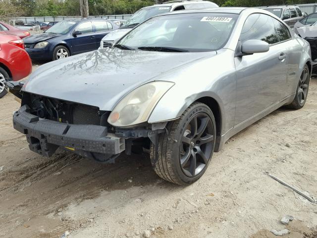 JNKCV54E24M823253 - 2004 INFINITI G35 GRAY photo 2