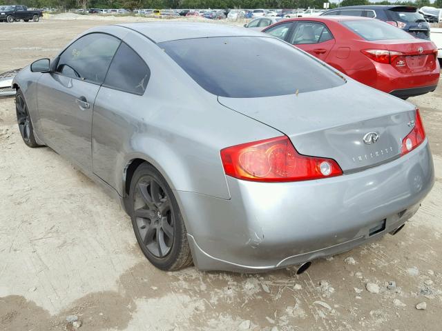 JNKCV54E24M823253 - 2004 INFINITI G35 GRAY photo 3